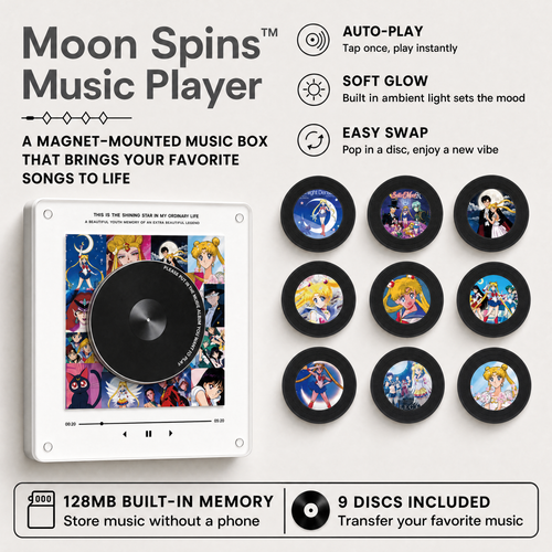 Moon Spins™ Music Player