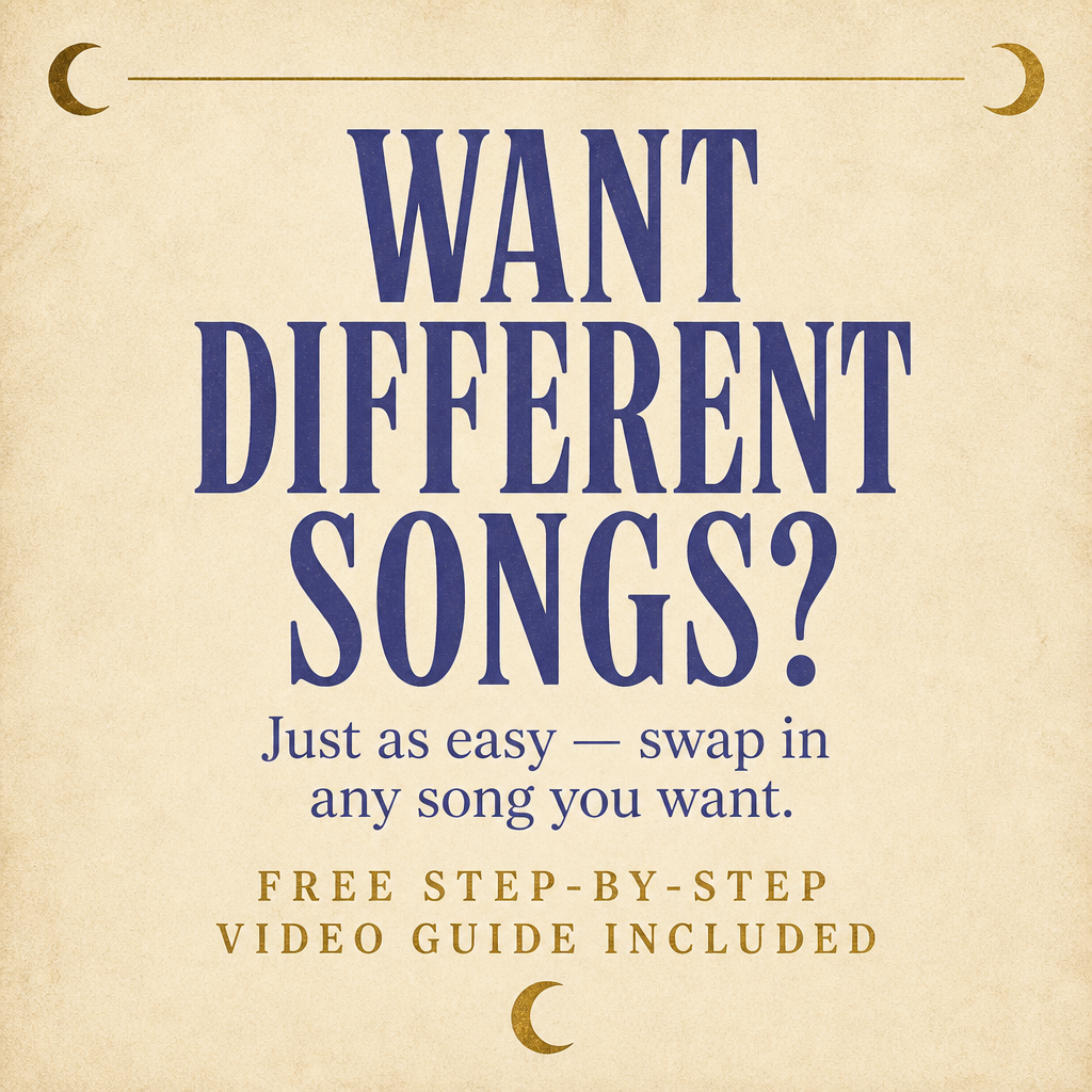 Moon Spins™ Music Player