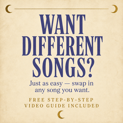 Moon Spins™ Music Player