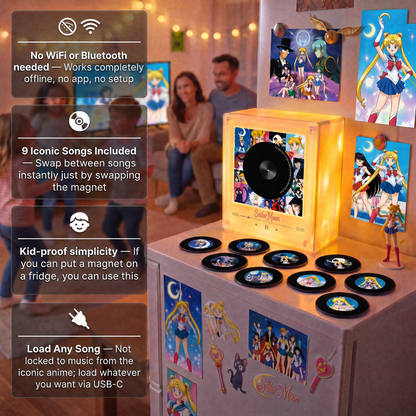 Moon Spins™ Music Player